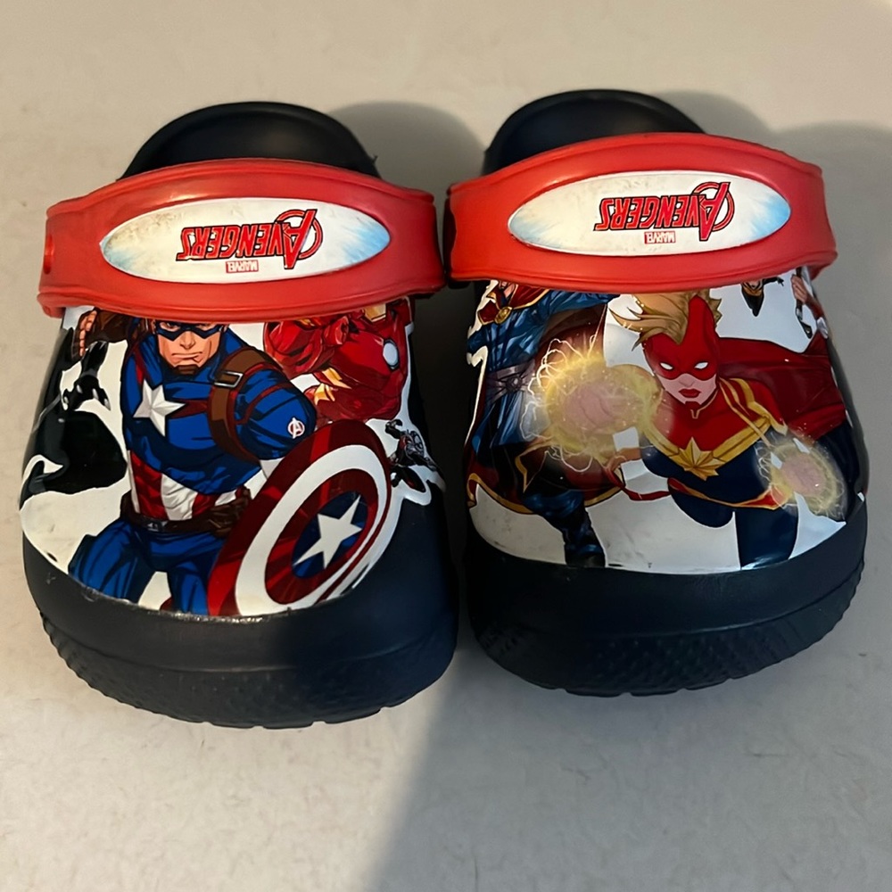 Crocs Avengers theme